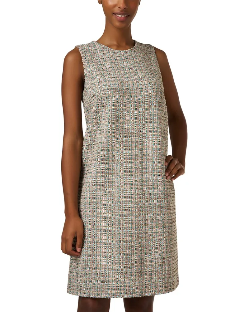 Paule Ka Tweed Wool-Blend Dress Nocolor