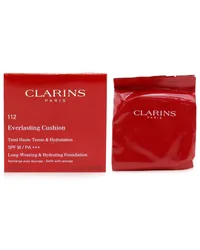 Clarins 0.5oz 112 Amber Everlasting Cushion Foundation SPF 50 