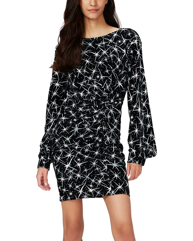 Diane von Furstenberg Mimi Mini Dress Blue
