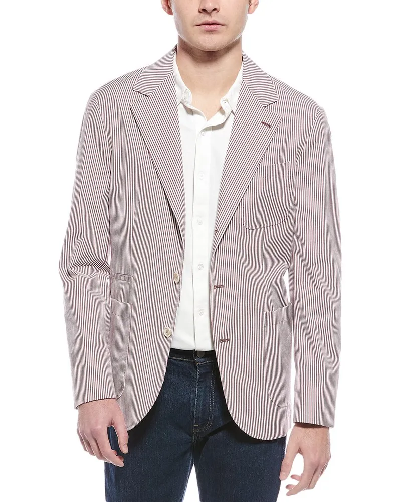 Brunello Cucinelli Stripe Blazer Nocolor