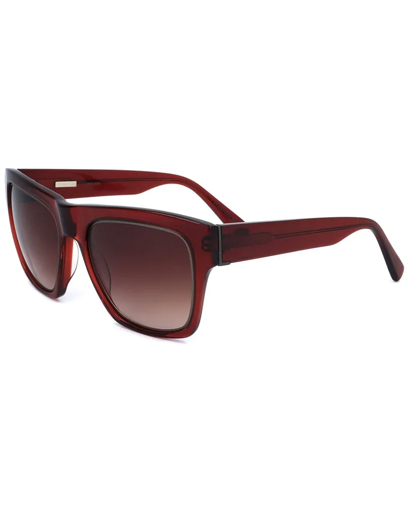 Derek Lam Unisex MERCE 54mm Sunglasses Red