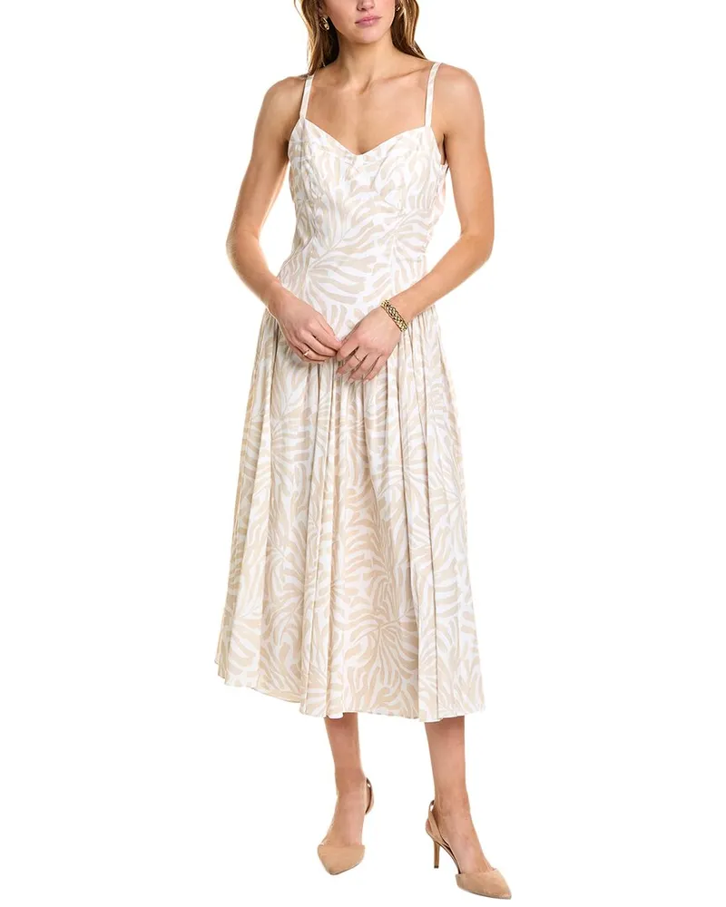 Caroline Constas Orella Maxi Dress White