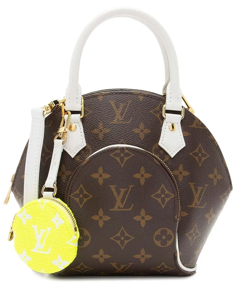 Louis Vuitton Brown Monogram Canvas LV Match Ellipse BB (Authentic Pre-Loved Nocolor