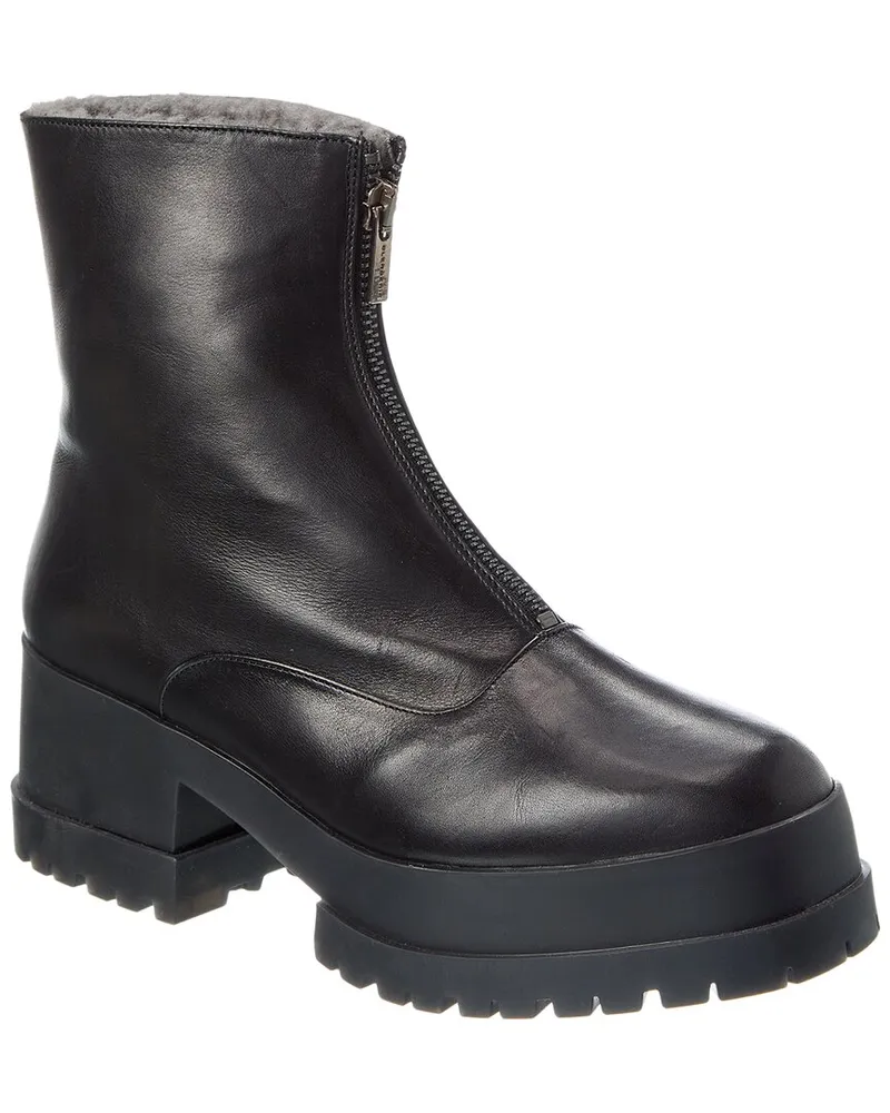 Robert Clergerie P/Fausta Leather Boot Black