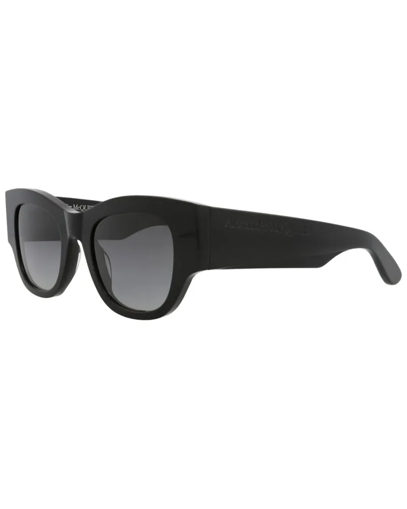 Alexander McQueen Women's AM0420S 50mm Sunglasses Black