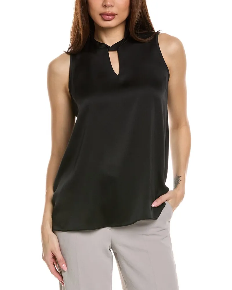 Joseph Ribkoff Twisted Mock Blouse Black