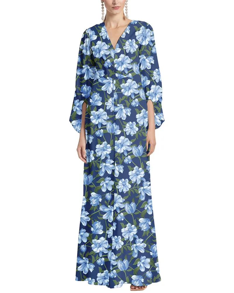 Sachin & Babi Jenny Gown Blue