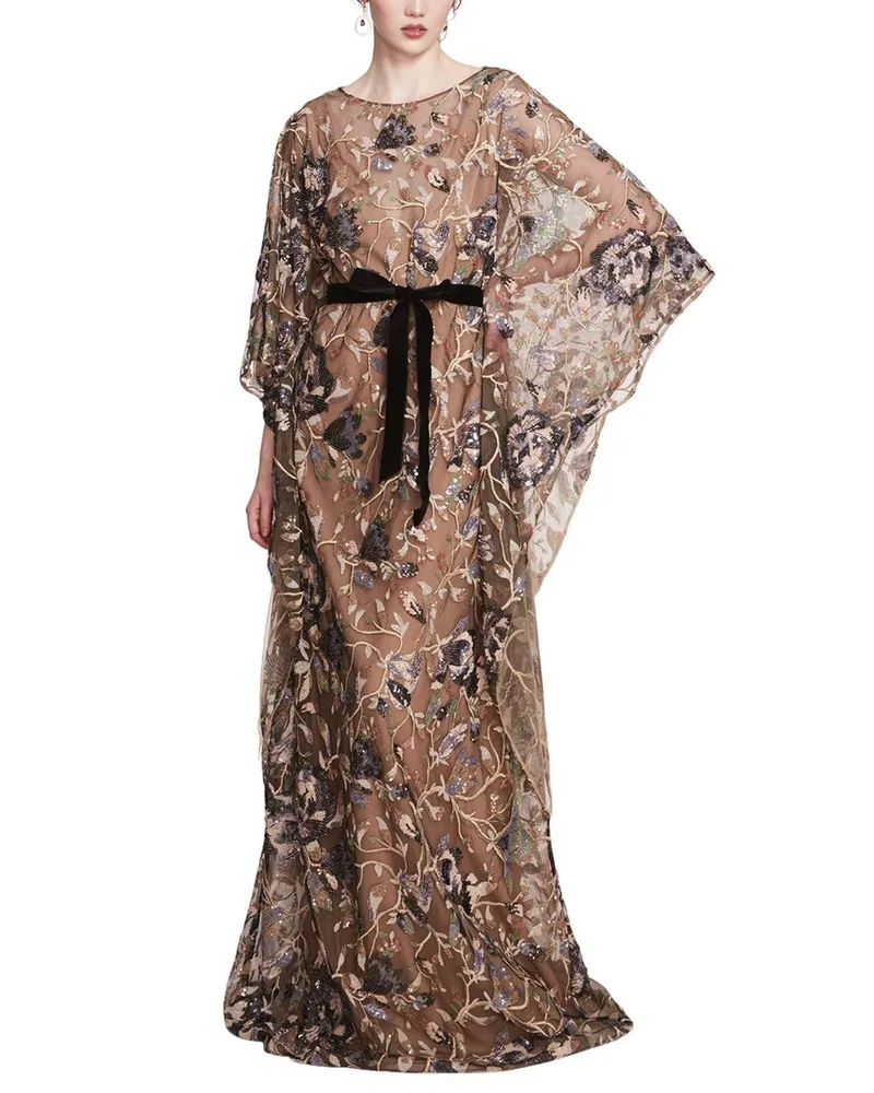 Marchesa Kaftan Dress Nocolor