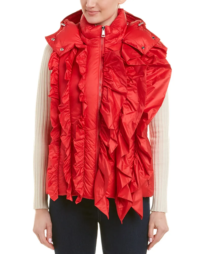 Moncler Marianne Down Puffer Jacket Red