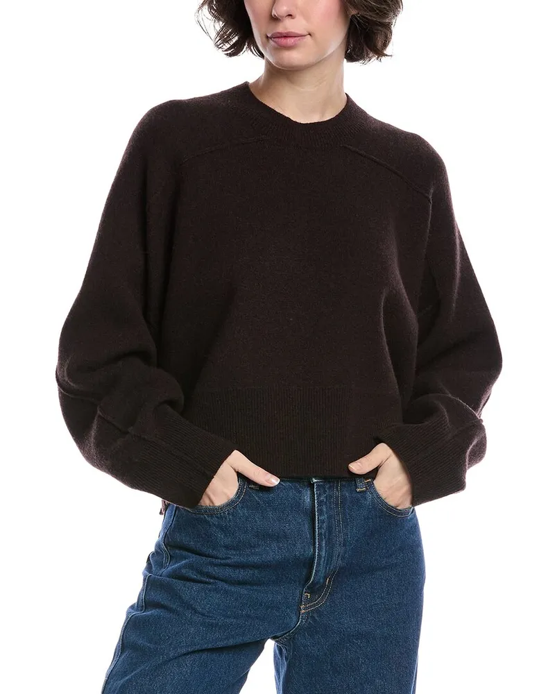 Rag & Bone Letty Wool-Blend Sweater Brown