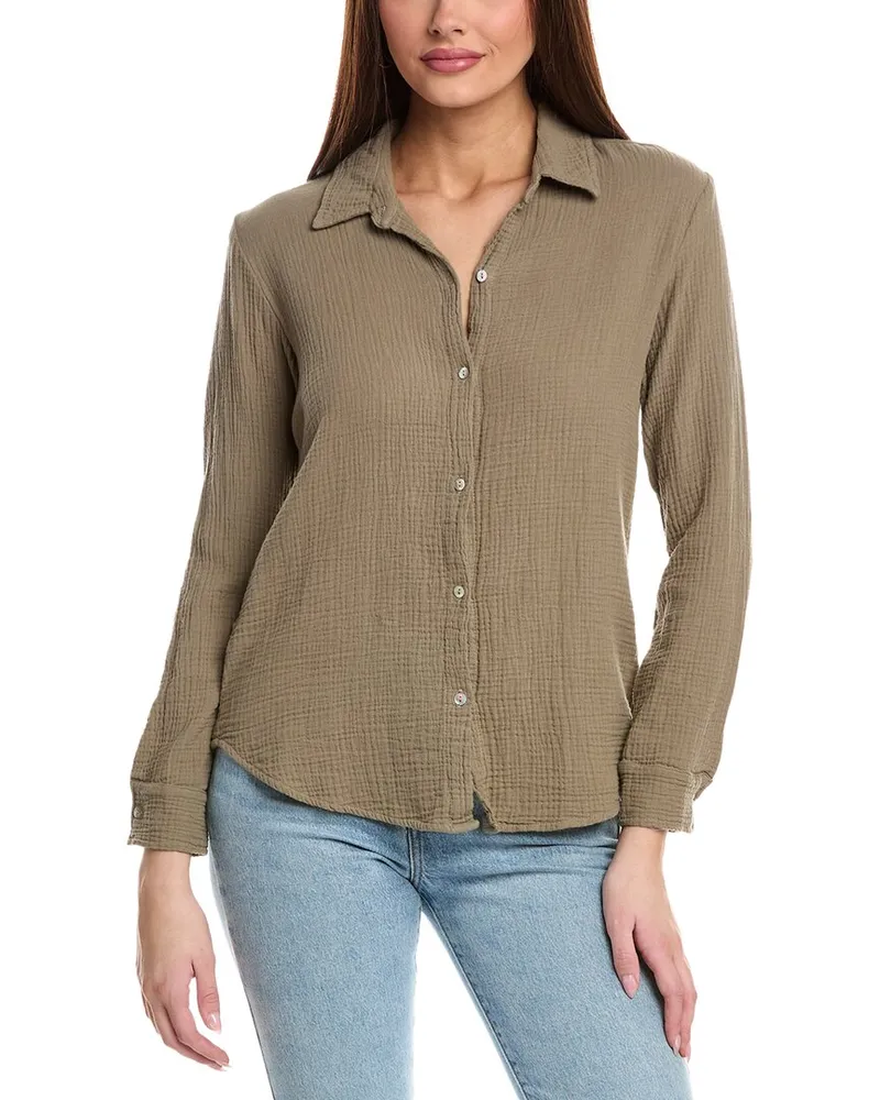 SUNDRY Classic Shirt Green