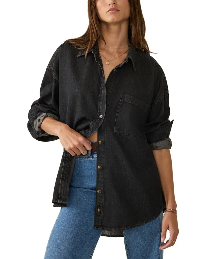 Faherty Sunfair Denim Shirt Nocolor