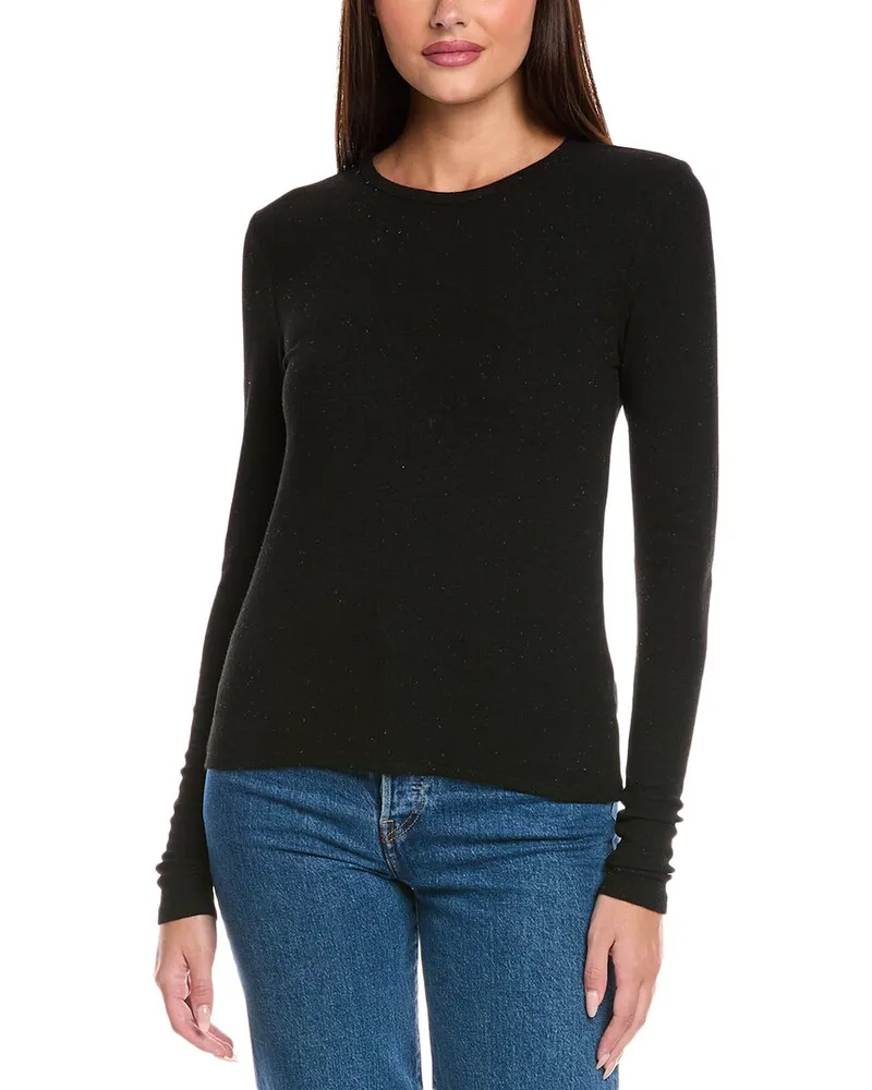 Splendid Shimmer T-Shirt Black