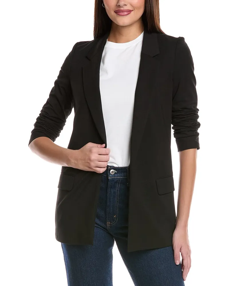 AllSaints Aleida Jersey Blazer Black