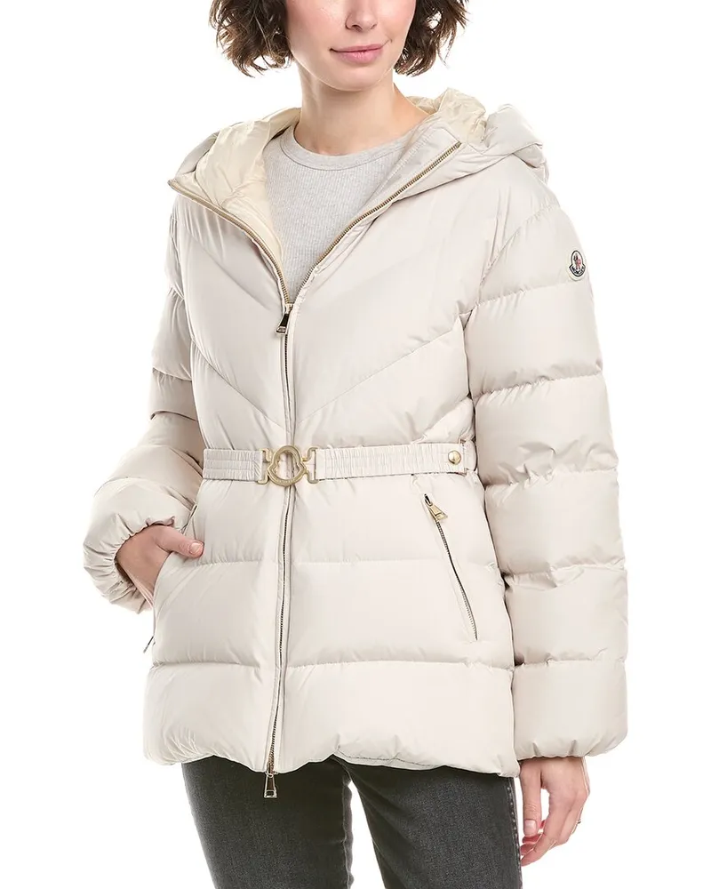 Moncler Brosse Jacket White
