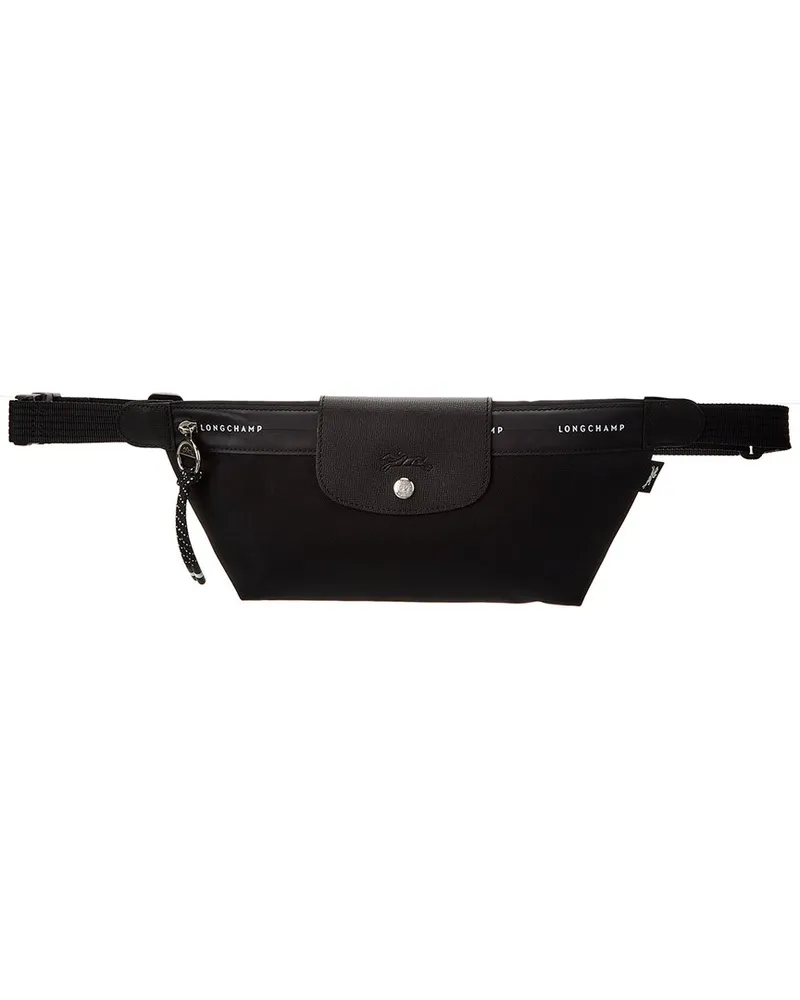 Longchamp Le Pliage Energy Medium Canvas Belt Bag Black
