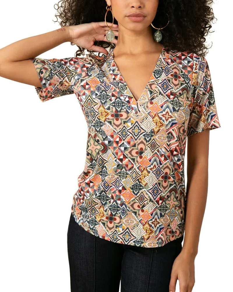 Hale Bob Noa Blouse Green
