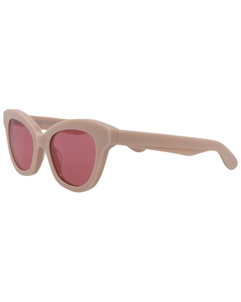 Alexander McQueen Women's AM0391S 51mm Sunglasses Pink