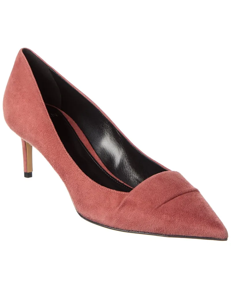 Alexandre Birman Ally 60 Thin Suede Pump Pink