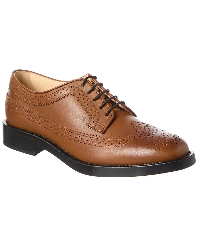 TOD'S TOD’s Leather Oxford Brown