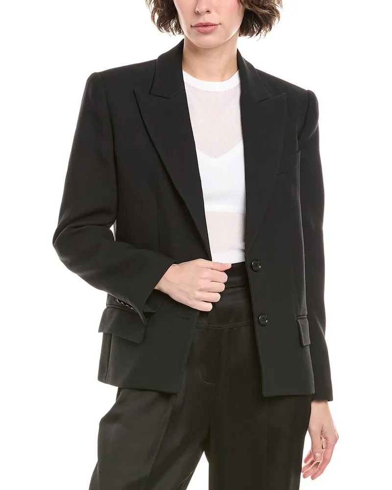 Michael Kors Cutoff Blazer Black
