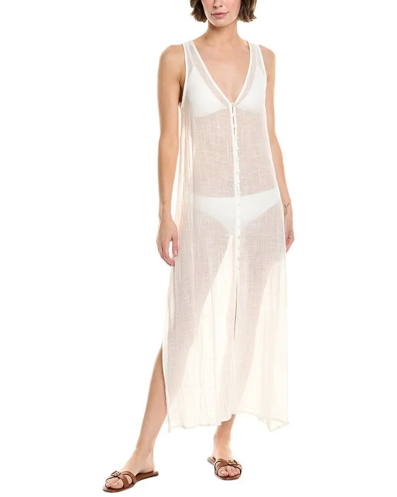 Enza Costa Shirtdress White