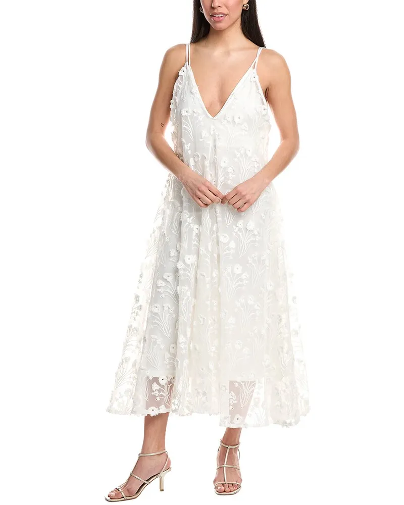 AGUA BENDITA Maxi Dress White