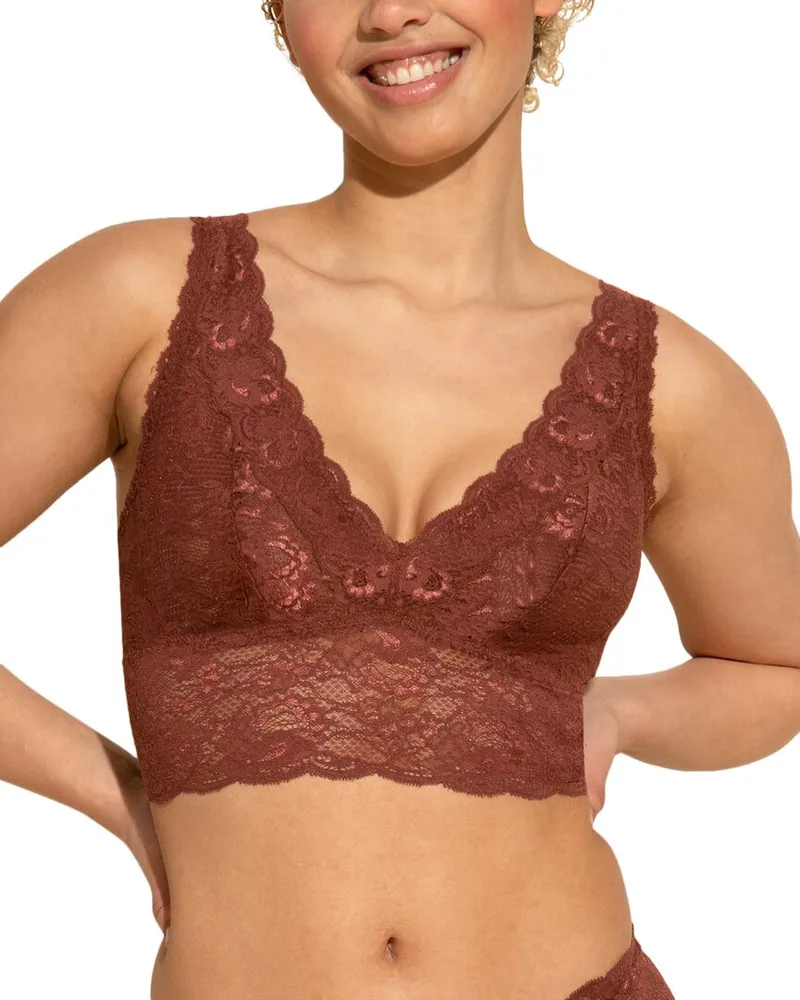 Cosabella Never Say Never Plunge Longline Bralette Nocolor