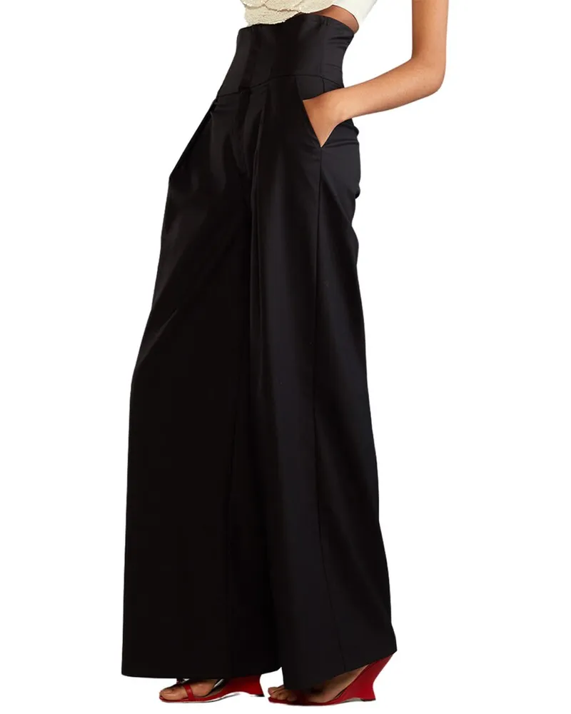Cynthia Rowley Corset Waist Pant Nocolor