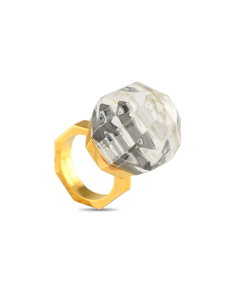 Baccarat 18K Crystal Ring (Authentic Pre-Loved Nocolor