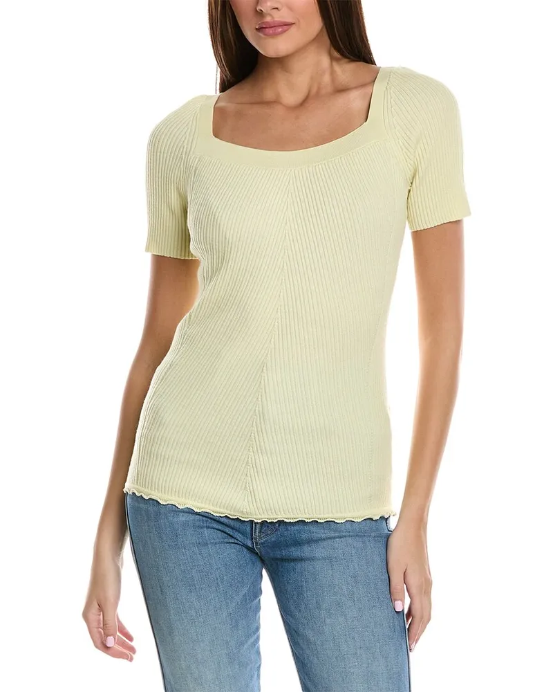 3.1 phillip lim Ribbed Wool-Blend Sweater Nocolor