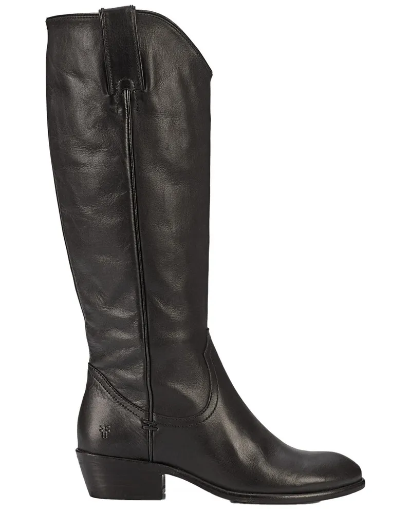 Frye Carson Pull On Leather Bootie Nocolor