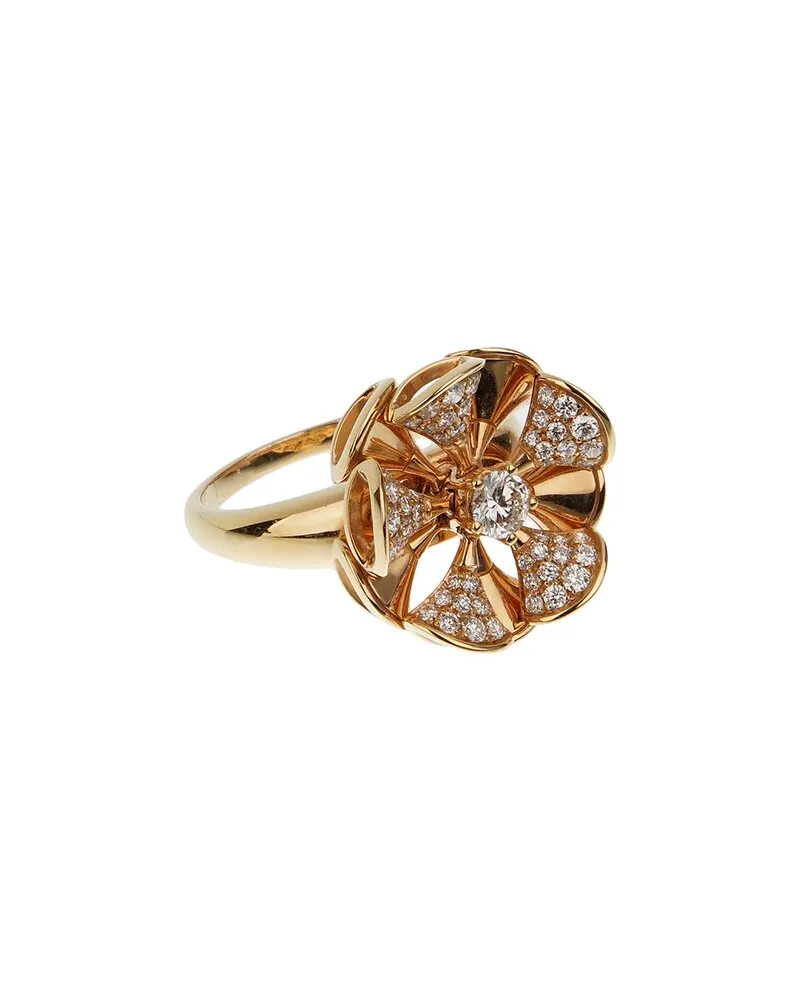Bulgari 18K 1.20 ct. tw. Diamond Divas Dream Cocktail Ring (Authentic Pre-Loved Nocolor