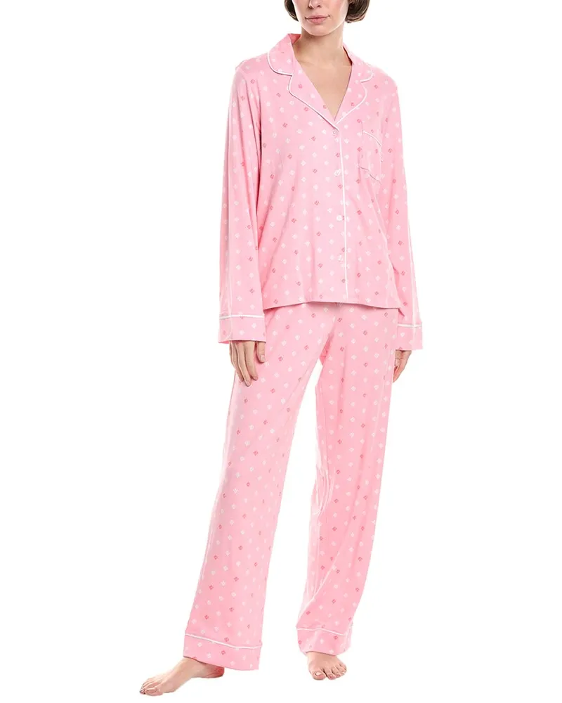 DKNY 2pc Top & Pant Sleep Set Pink