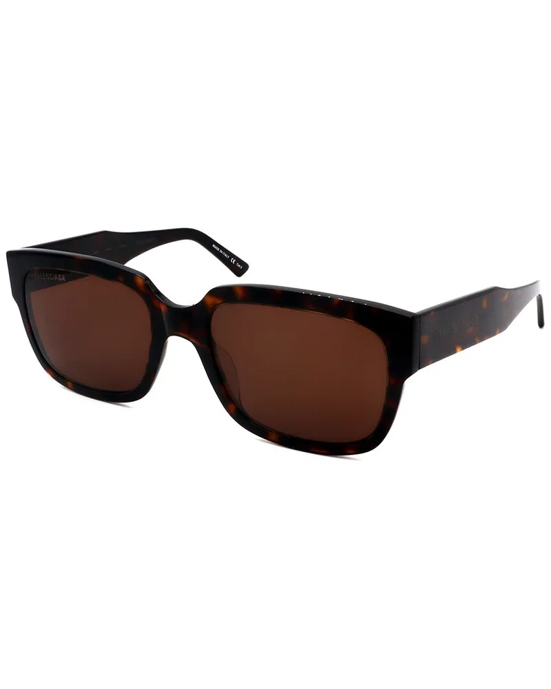 Balenciaga Unisex BB0049S 55mm Sunglasses Nocolor