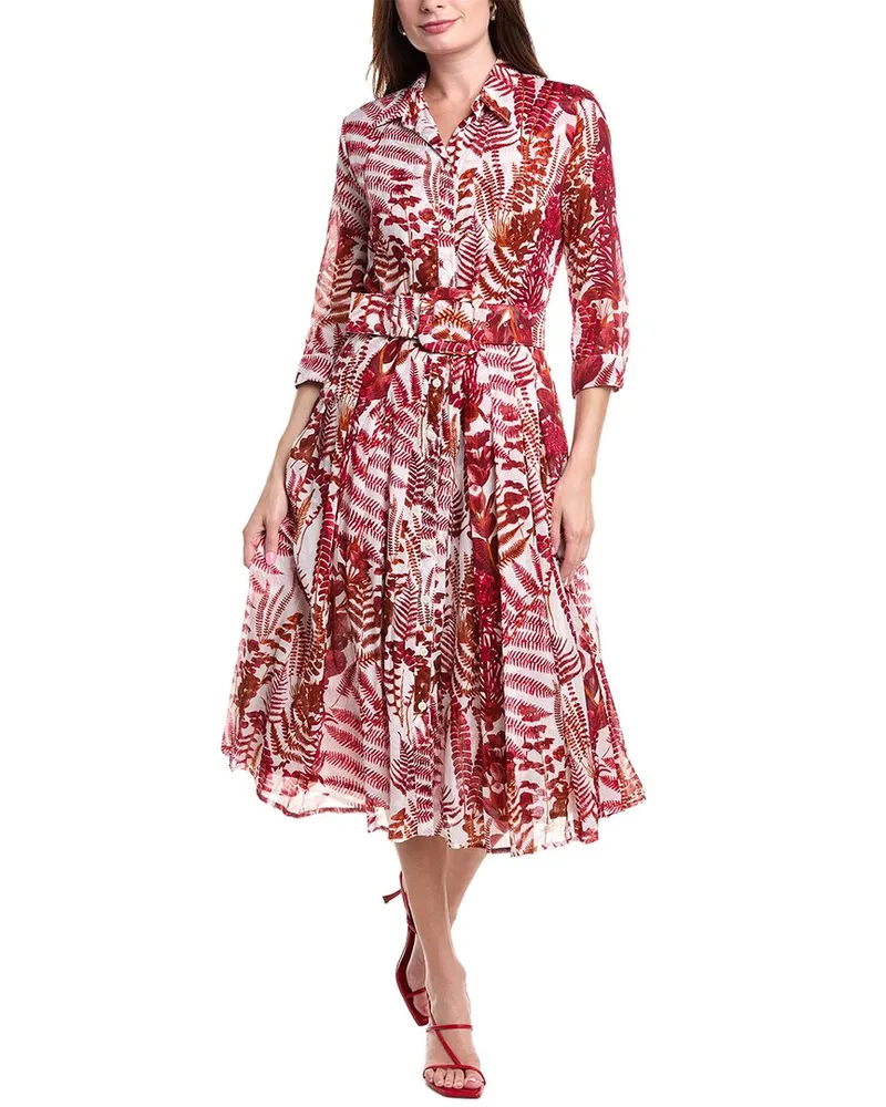 Samantha Sung Audrey 4 Shirtdress White