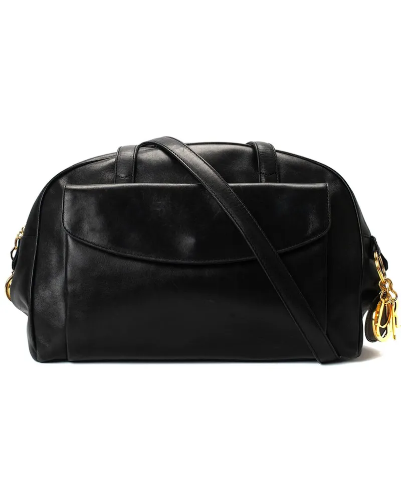 Chanel Green Nylon & Leather Coco Cocoon Bowling Bag (Authentic Pre-Loved Nocolor