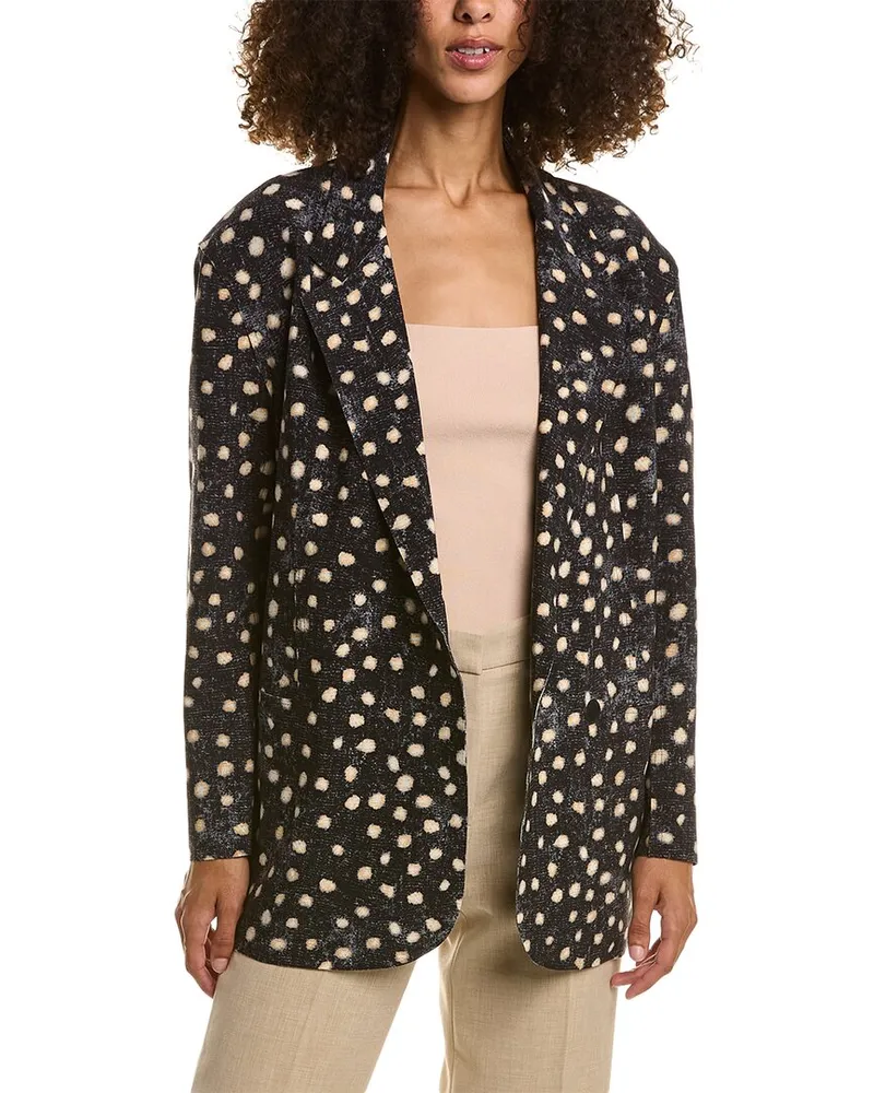 Norma Kamali Oversized Jacket Red