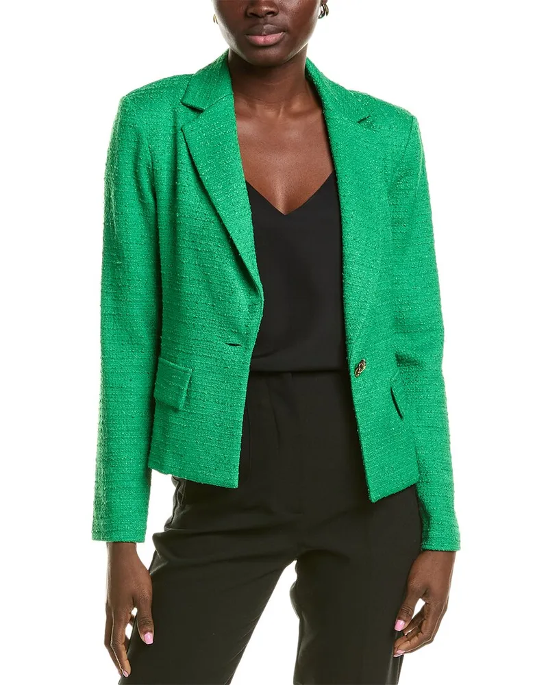 Joseph Ribkoff Tweed Jacket Green