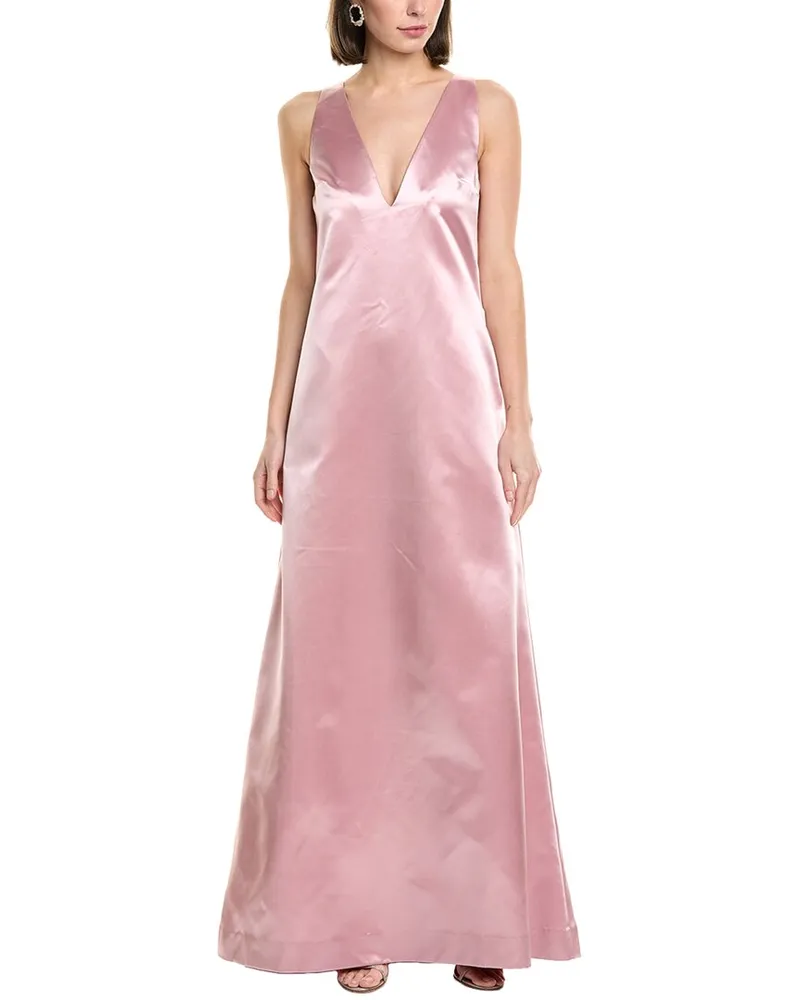 STAUD Teagan Maxi Dress Pink