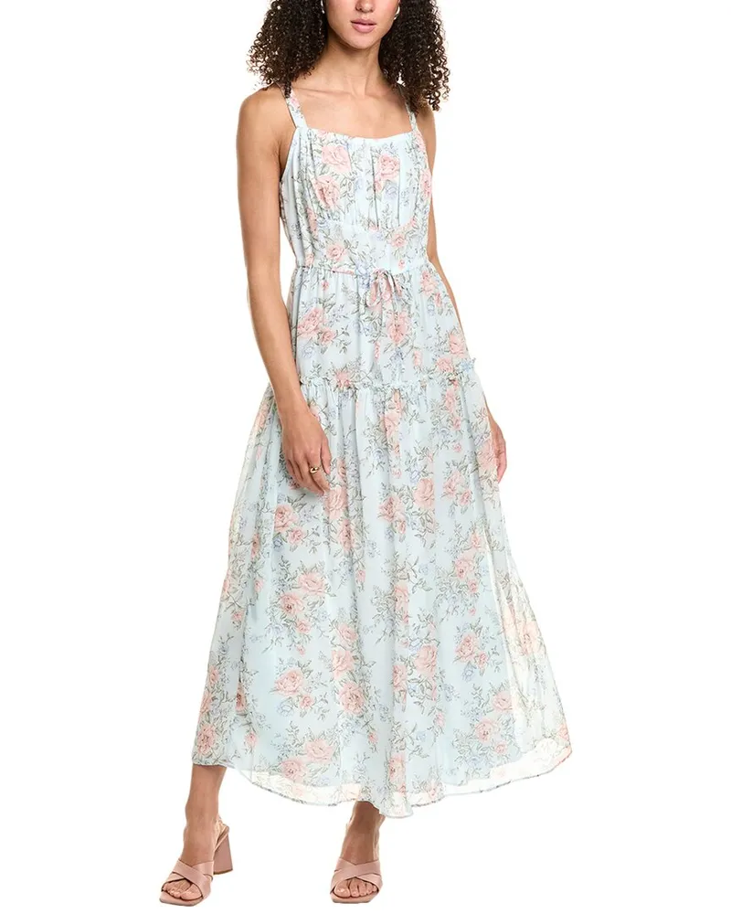 Walter Baker Brynn Maxi Dress Blue