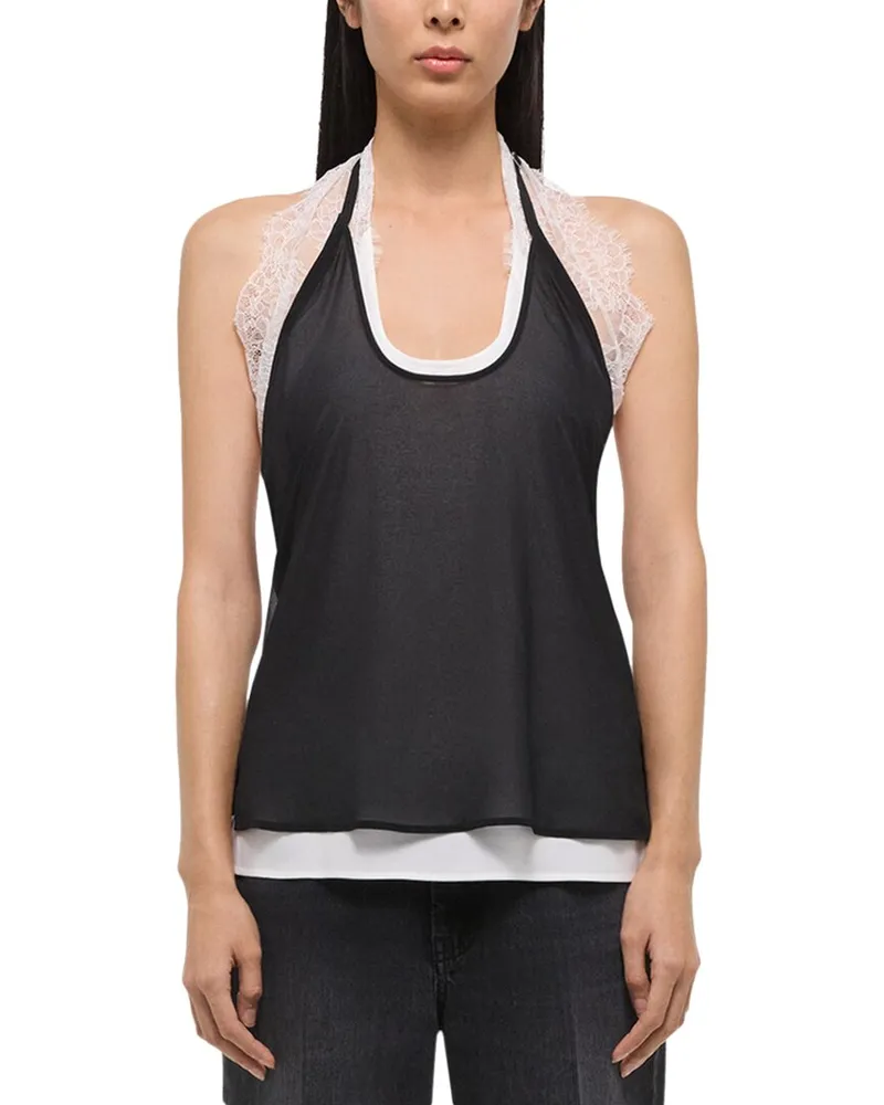 Helmut Lang Lace Dancer Top Nocolor