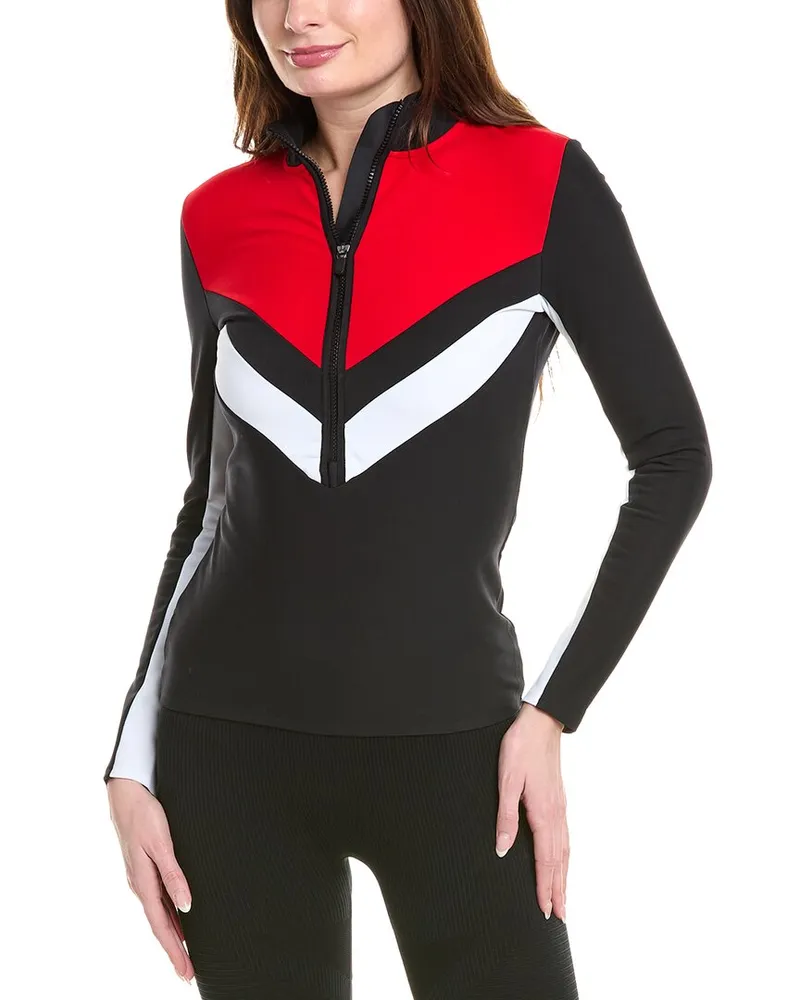 Perfect Moment JG Thermal 1/2-Zip Top Red