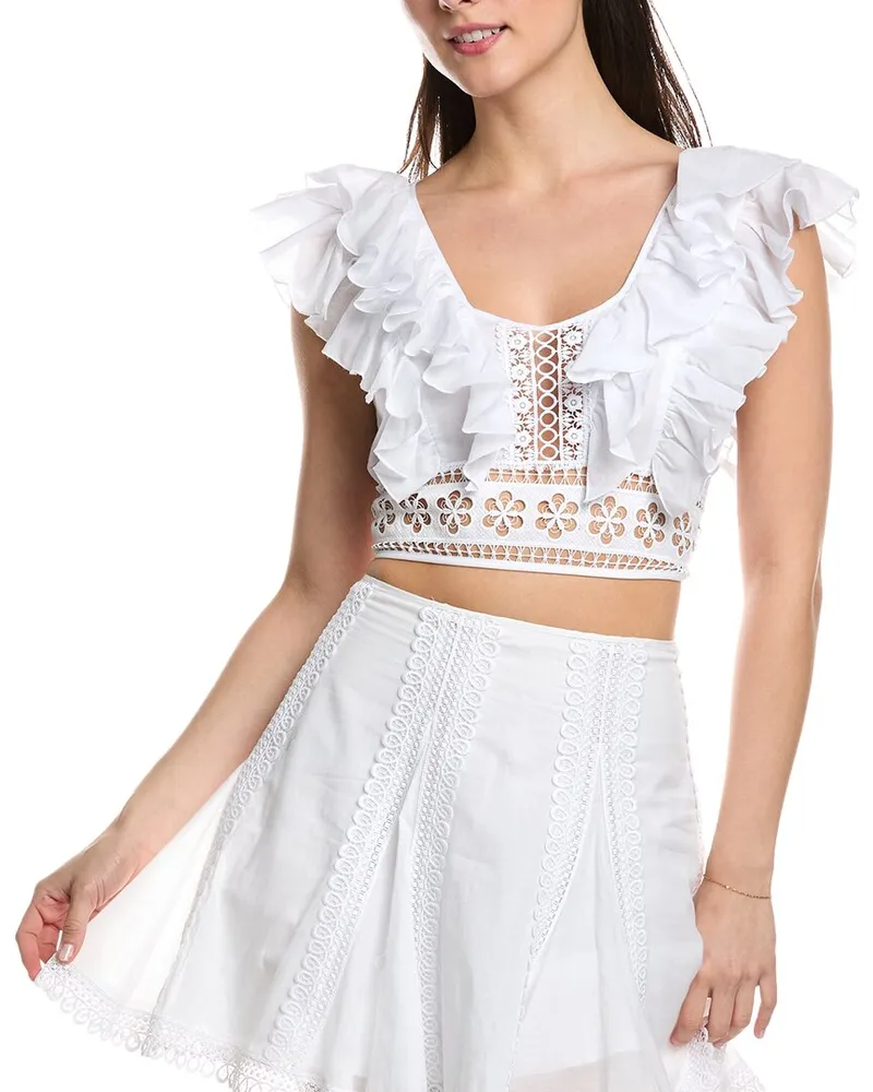Charo Ruiz Nico Top White