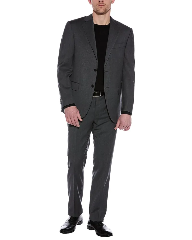 Corneliani 2pc Wool Suit Grey