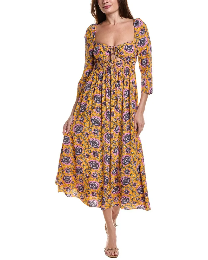 RHODE Phoenix Midi Dress Nocolor