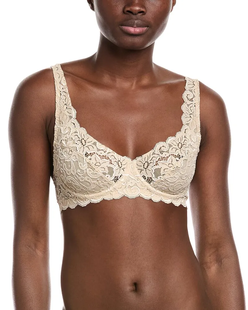 Hanro Luxury Moments Underwire Bra Brown