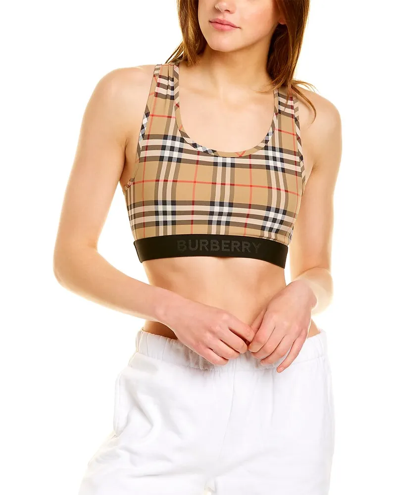 Burberry Bra Top Brown