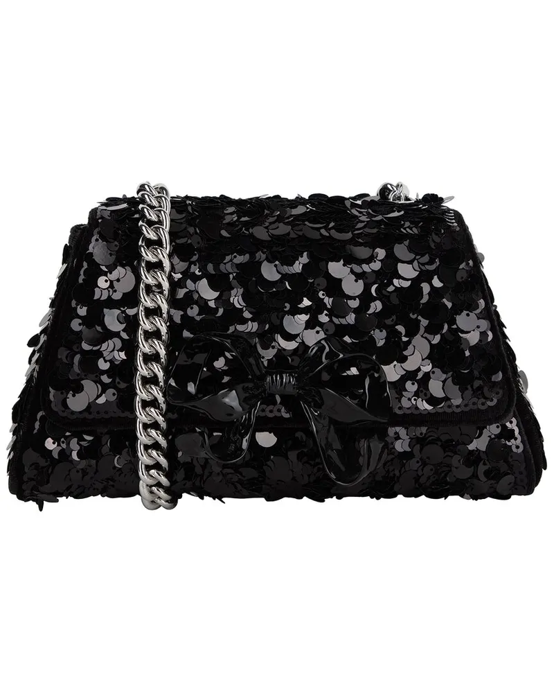 Self-Portrait Self-Portrait Mini Bow Leather Shoulder Bag Nocolor