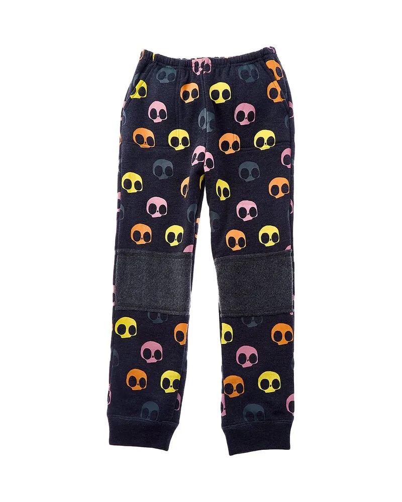 Chaser Vintage Fleece Paneled Pant Nocolor